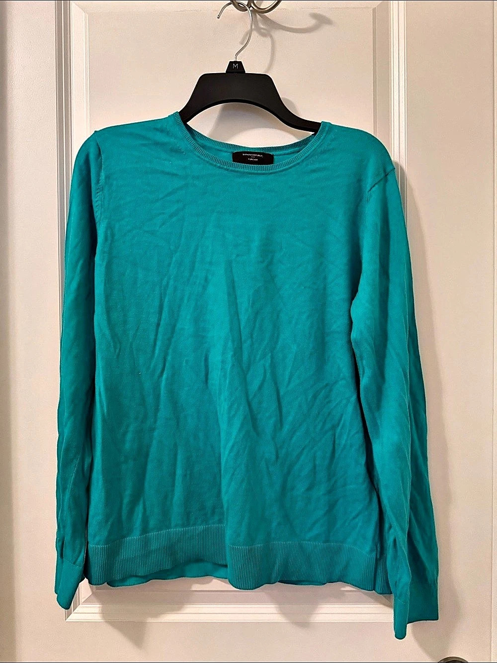Banana Republic Forever Crew-Neck Sweater Blue XL